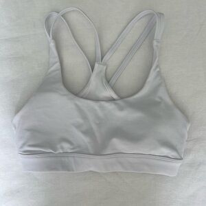 White sports bra
